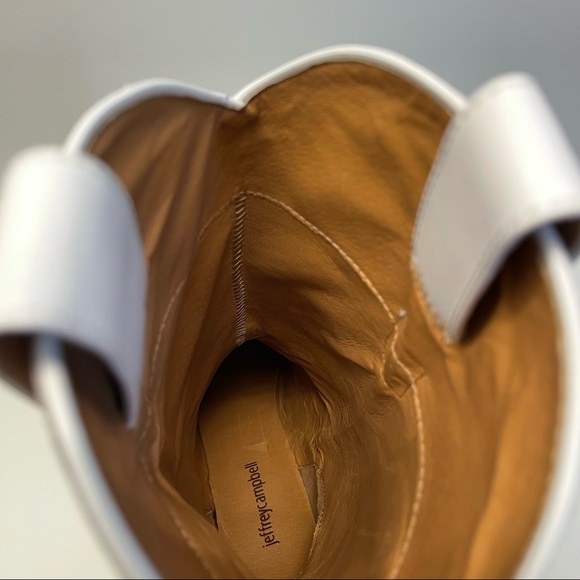 JEFFREY CAMPBELL Dagget Western Boot White Size 9 - Picture 9 of 10